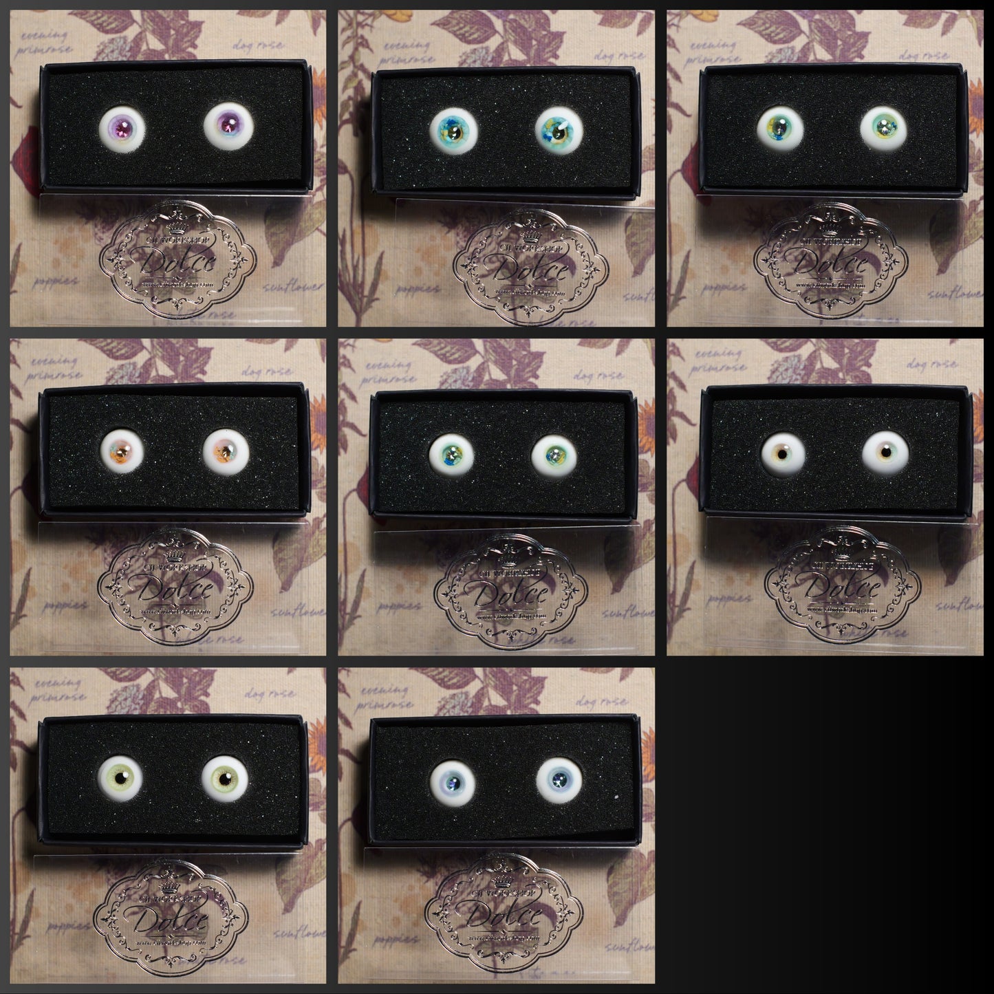 Dolce Sélection Resin Eyes 14mm/16mm/18mm for BJD 1/3 1/4 1/6