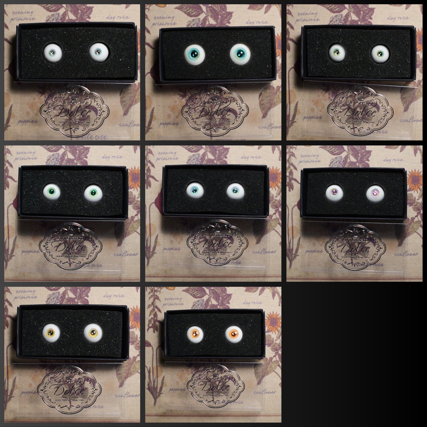 Dolce Sélection Resin Eyes 14mm/16mm/18mm for BJD 1/3 1/4 1/6