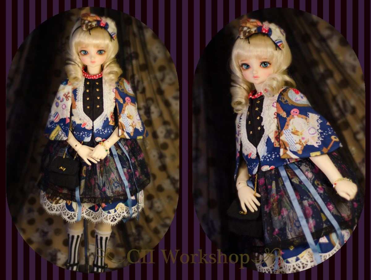 「少女のティータイム」dress set for SD/DD Outfit